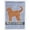 Tan, variant on Tan Goldendoodle Welcome Flag Canvas House Size