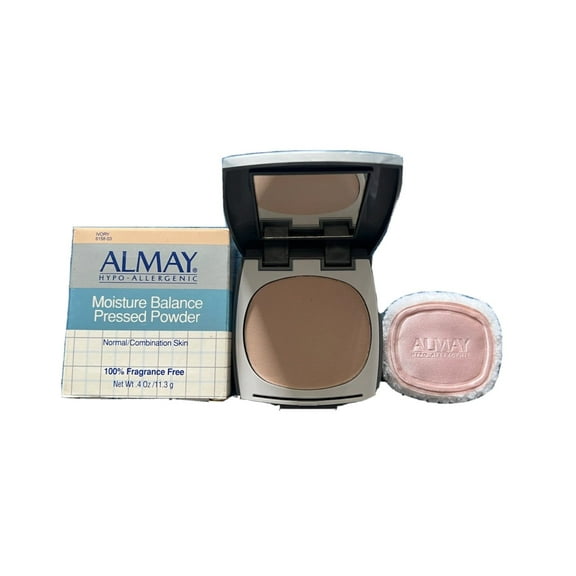 Almay Hypoallergenic Moisture Balance Pressed Powder Ivory, Normal/Combination Skin