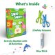 thumbnail image 2 of Skillmatics Kit de arte y manualidades: Snip Snip Animals practica habilidades de tijera con libro de actividades Regalos divertidos y creativos para niños pequeños, niñas y niños de 3, 4, 5, 6 y 7 añ, 2 of 5