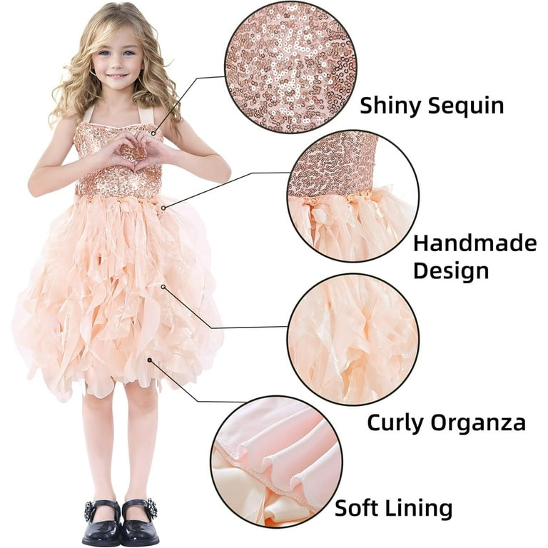 rose gold tutu dress for adults Girls Tulle Dress Tutu Du Monde Inspired main image 1