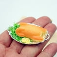 thumbnail image 1 of Poulet Rôti Miniature Réaliste de Noël Poulet Rôti sur Assiette Accessoire pour Poupées Ensemble de Jouets Alimentaires Miniatures pour Décoration de Table à Manger de Poupée, 1 of 7
