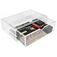 thumbnail image 4 of Sorbus Interlocking Acrylic Scoop Drawers for Makeup, Jewelry & Cosmetics Storage, X-Large Clear, 4 of 6