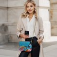 thumbnail image 2 of KUIFORTI Mandala Floral Crossbody Leather Bag Trendy Cell Phone Women's Shoulder Handbags Functional Comfortable Shoulder Bag for Women for Day & Night, 2 of 6