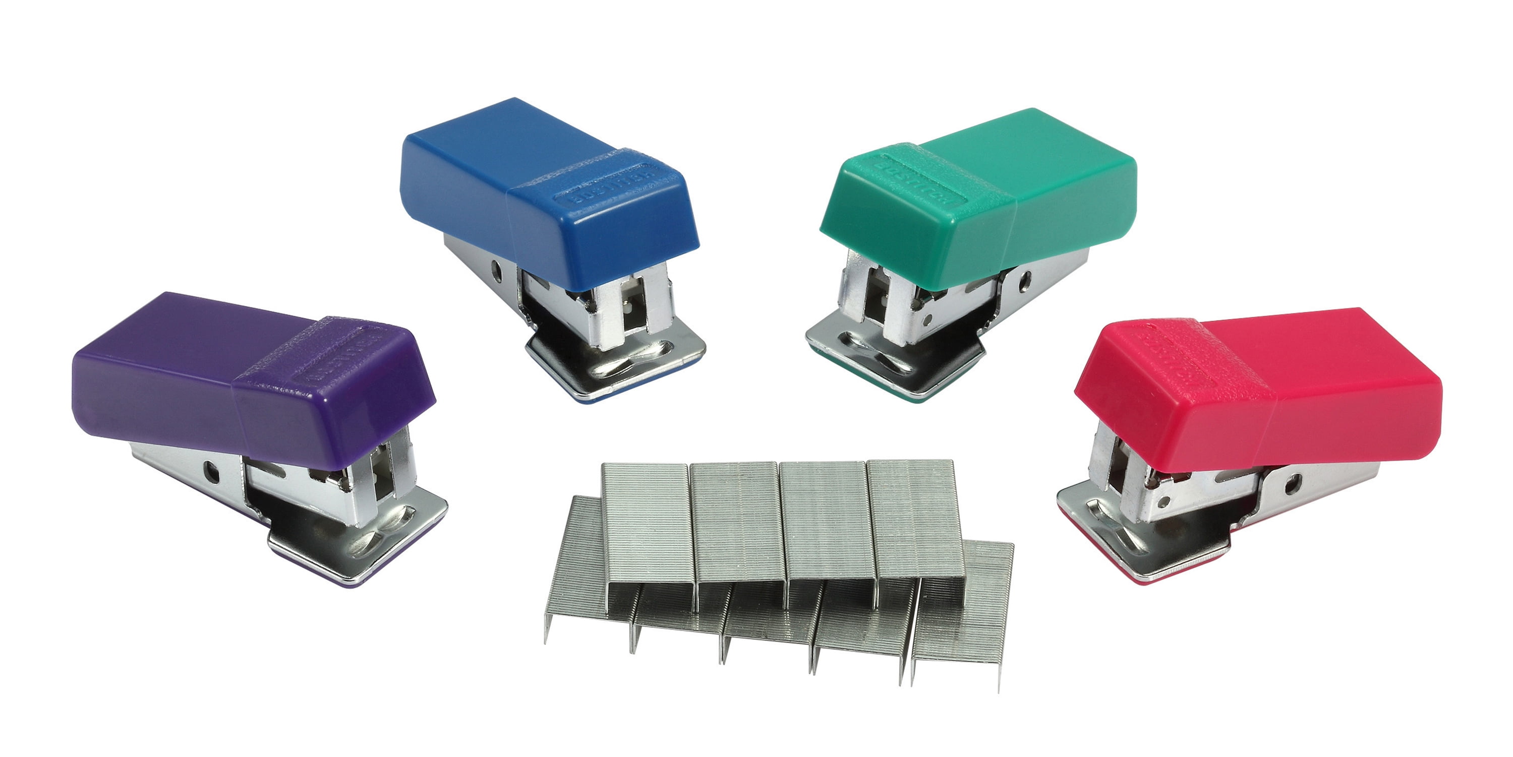 Bostitch Standard Mini Stapler, Assorted Colors, 20 Sheet Capacity