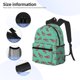 thumbnail image 3 of Fotbe Cartoon Lobsters 4 Mochila Ligera Casual para Laptop para Hombres y Mujeres, Mochila Impermeable de Uso Diario, Mochila para Universidad, 3 of 6