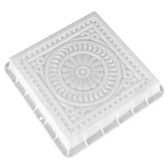 Concrete Mold Square DIY Paving Plastic Mold Simulation Concrete Brick Landscape Pedal Stone Garden Road Mold