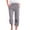 Gray, variant on Utoimkio Yoga Pants for Women Fashion Womens Casual Printing Elastic Loose Pants Straight Wide Leg Trousers With Pocket