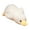 White, variant on Black Cotton Cute Hair Big Duck Plush Toy 50Cm For Kids Sleeping Soothing Pillow And Big Goose Doll For Play