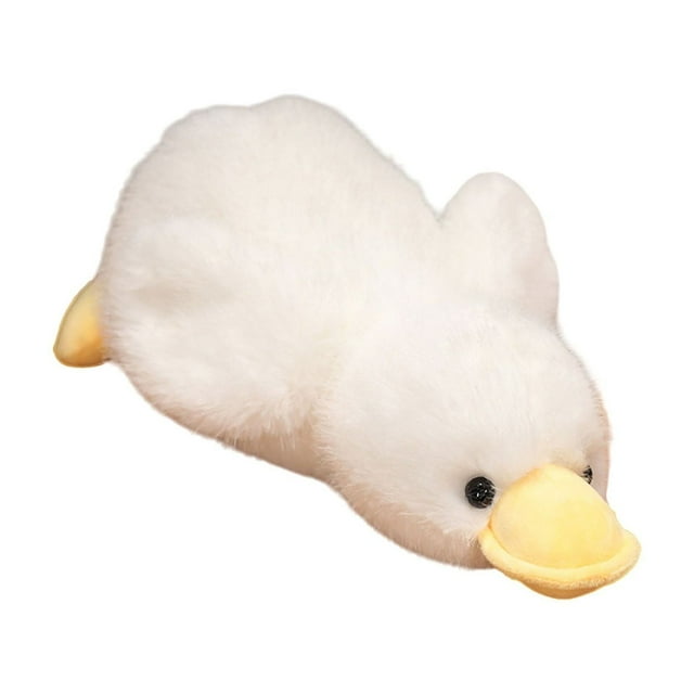 White White Plush Duck Toy For Children Large Soft Stuffed Animal For Hugging And Comfort