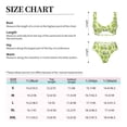 thumbnail image 6 of Daiia Various Lemons Women's Bikini Set Two Piece Swimsuit High Waisted Bikini Adjustable Straps Bikini Perfect for Beach, Pool, and Summer Vacation-Large, 6 of 9
