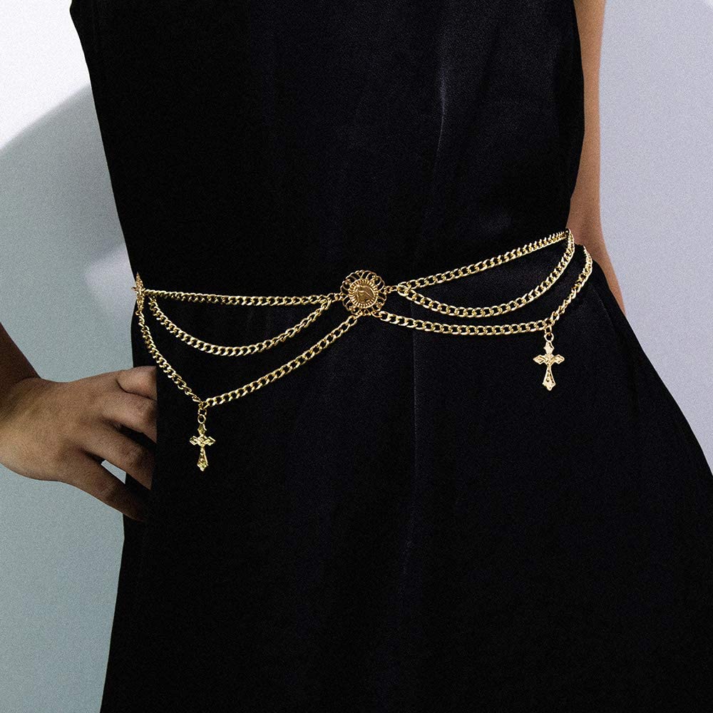 Women Boho Belly Chain 