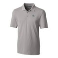 thumbnail image 2 of Men's Cutter & Buck Gray George Washington University Big & Tall Forge Stretch Polo, 2 of 3