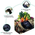 thumbnail image 3 of Crow Premium Oxford Cloth Reusable Foldable Shopping Bag – Large Capacity for Picnic Baskets, Toy Baskets, and Shopping Baskets, 3 of 7