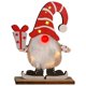 thumbnail image 1 of Adorno Led Bosque Sin Rostro Muñeca Navidad Adornos De Madera Decoración Del Hogar Con Luces Regalo seitruly HA042662-01, 1 of 6