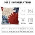 thumbnail image 5 of SHANXI Decorative Throw Pillowcase Flower 18x18in, 5 of 5