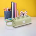 thumbnail image 7 of Clearance Under $1 InsCrazy Pencil Pouch Double-layer Cloth Pencil Case Large Capacity Double-pull Pencil Case Portable Zipper Portable Pencil Case, 7 of 7