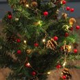 thumbnail image 4 of Laklulu Christmas decorations -LED copper lamp pine cones and needles, 4 of 5