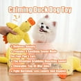 thumbnail image 2 of Quacker Calming Dog Toy, 2025 Upgraded Calming Toy for Dogs, Soft Plush with Squeaker Dog Chews Toys, Plush Dog Toy for All Dog Breeds and Sizes (Yellow), 2 of 7