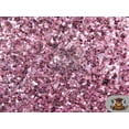 thumbnail image 3 of Chunky Glitter Large Stargem Crafting Sparkle Faux Leather Shiny 3D Fabric For Hair Bows, Hair Clips & Bag, Pouch, Earring /54" W/ By The Yard (LAVENDER), 3 of 4