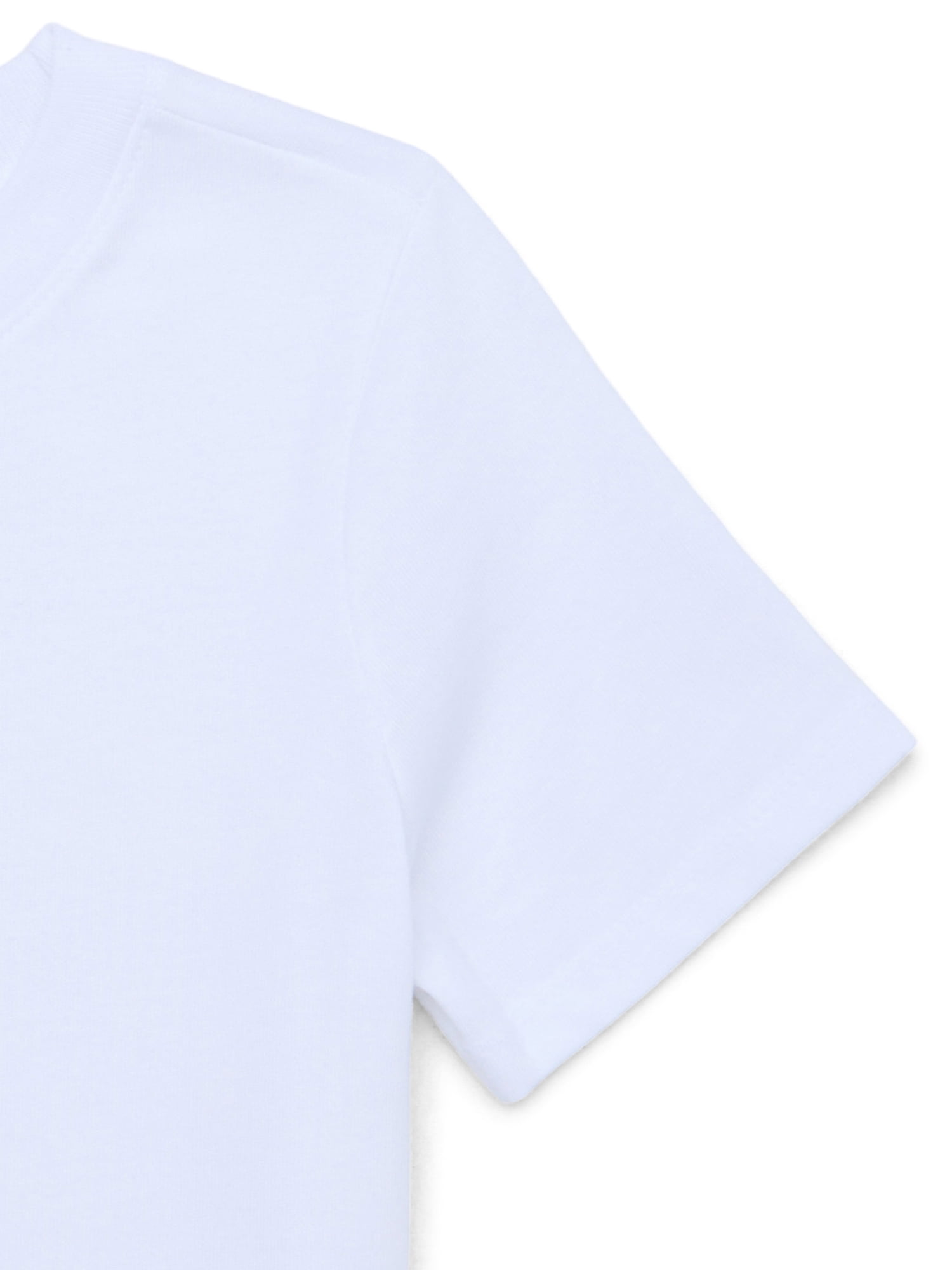 Garanimals Toddler Boys Solid Tee with Short Sleeves, Sizes 18M-5T