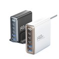 thumbnail image 2 of 140W GaN USB Charger 5-in-1 Desktop Fast Charge USB Type C Charger LED Display, 2 of 5