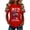 Summer tops for women-Red, variant on Womens RED Friday Camo Print top Crew Neck t shirt Casual Short Sleeve Summer Patriotic Fashion Pullover Trendy tee