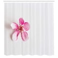 thumbnail image 3 of Ambesonne Almond Blossom Shower Curtain, Japanese Foliage, 69"Wx70"L, Pink White, 3 of 3