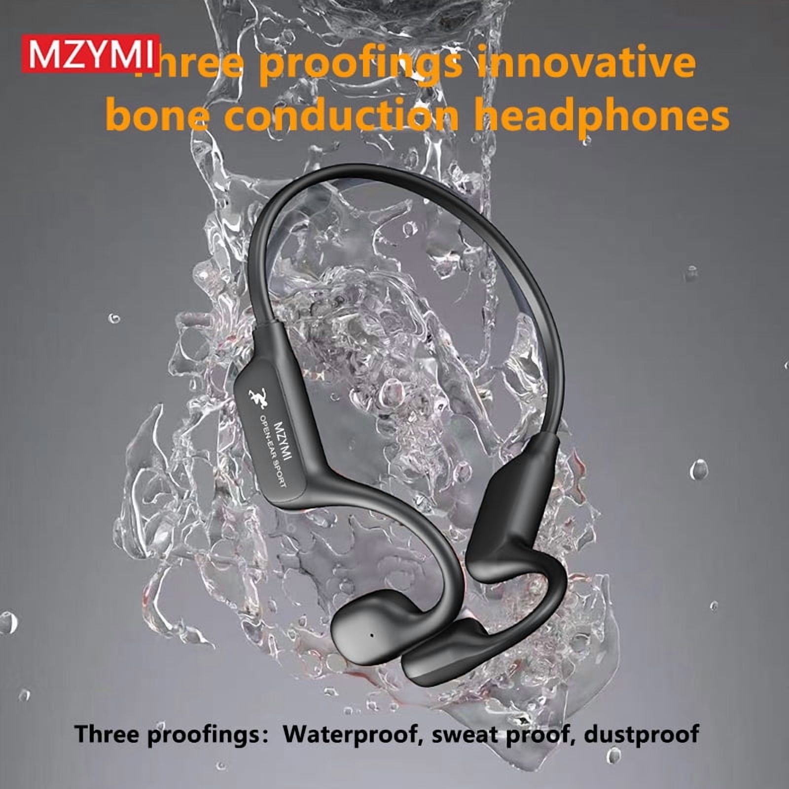 MZYMI Bone Conduction TWS Headset A28 Neckband Bluetooth Open Ear Headphone Sport Waterproof Music Earphone With Mic For Android iOS