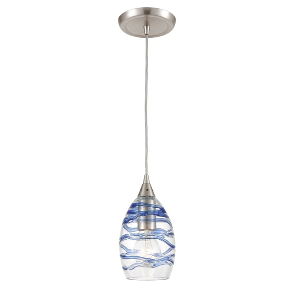 Elk Home - Vines - 1 Light Mini Pendant in Modern/Contemporary Style with
