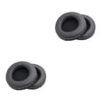 thumbnail image 3 of Thinsony Coussinets d'Oreille Ronds Style Simple Noir Mousse à Mémoire de Forme Remplacement pour Écouteurs Technics RP-DH1200 2Ensemble, 3 of 6