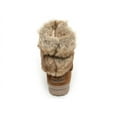 thumbnail image 4 of Minnetonka Womens Everett Shearling Boot, Dusty Brown, Size 9, 4 of 5