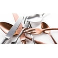 thumbnail image 2 of Stainless Steel w/PVD Titanium Coating Dolce Vita Pewter Bronze Cake Server - dolce vita pewter bronze, 2 of 2