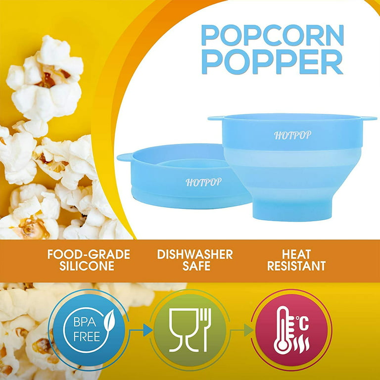 Silic1 Microwave Popper w/ Customized ACP Logo | Amish Country Popcorn