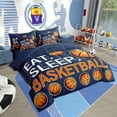 thumbnail image 2 of Erosebridal Basketball Bed in a Bag Queen size , Sport Comforter Sets with Sheets, Reversible 7pcs, 2 of 5
