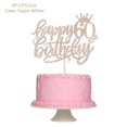 thumbnail image 1 of Decoración De Pastel De Feliz Cumpleaños 13 16 18 21 30 40 50 60 70, 1 of 4