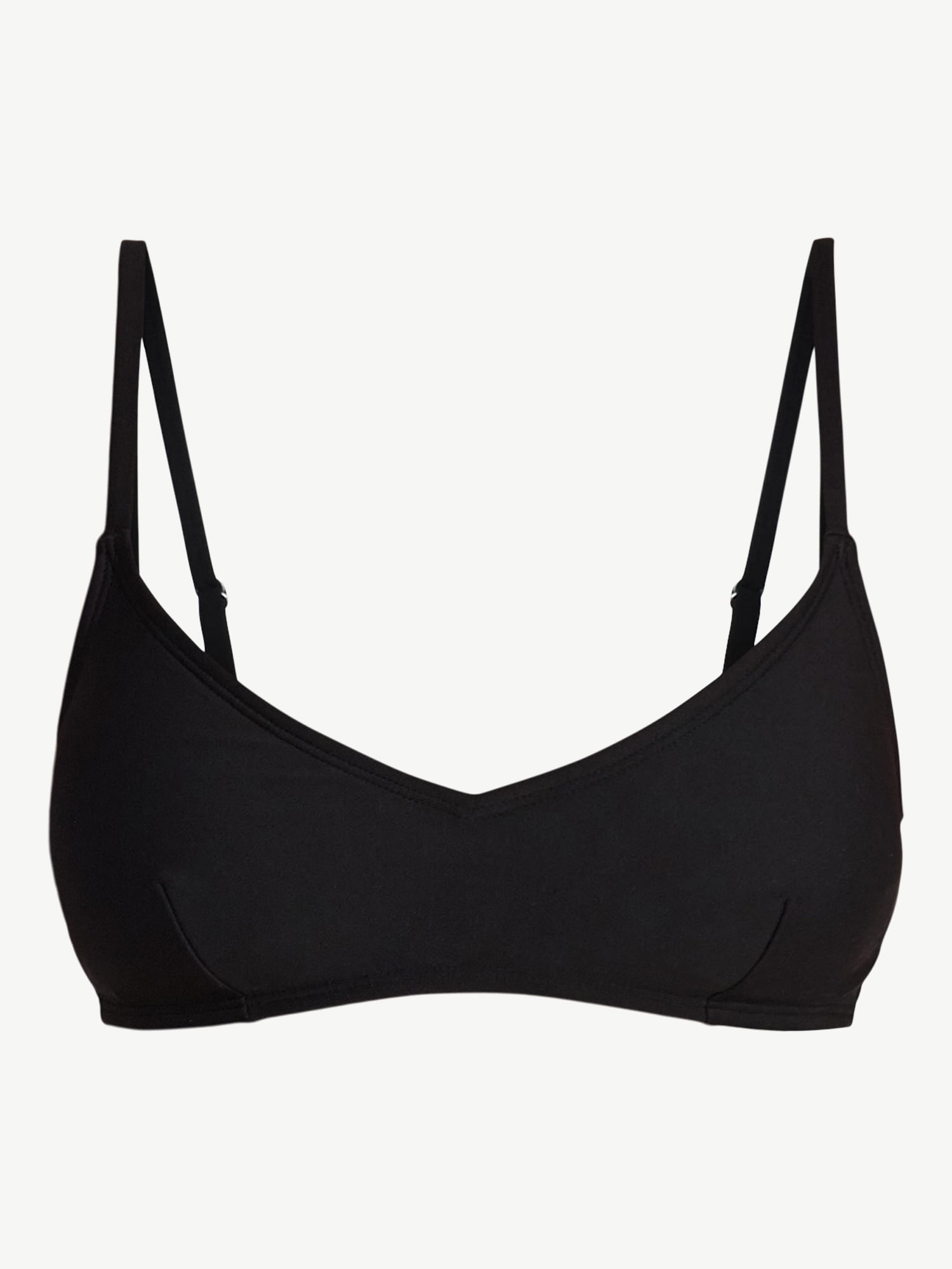 No Boundaries Essentials Bralette Bikini Top, Women's XXS-XXL