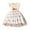 White, variant on Girls Dresses Casual Sleeveless Mesh Dress With Cartoon Strawberry Cherry Print Elastic Waist Comfortable Playwear For Toddler Kids Age 2 7