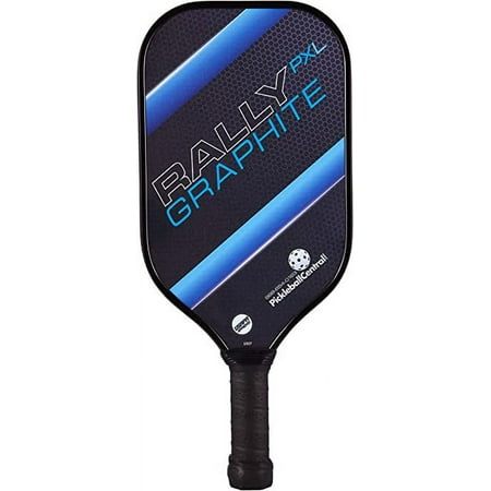 Rally PXL Graphite Pickleball Paddle | Polymer Composite Honeycomb Core, Graphite Carbon Face | Lightweight | USAPA Approved(Blue)