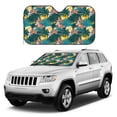 thumbnail image 4 of Bingfone Hawaiian Style Car Windshield Sunshade,Sun Foldable Sun Shield Sun Visor for Car - Small, 4 of 8