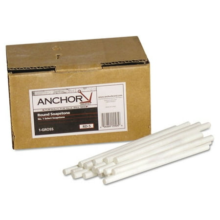 Anchor Soapstones - round 5'' soapstone