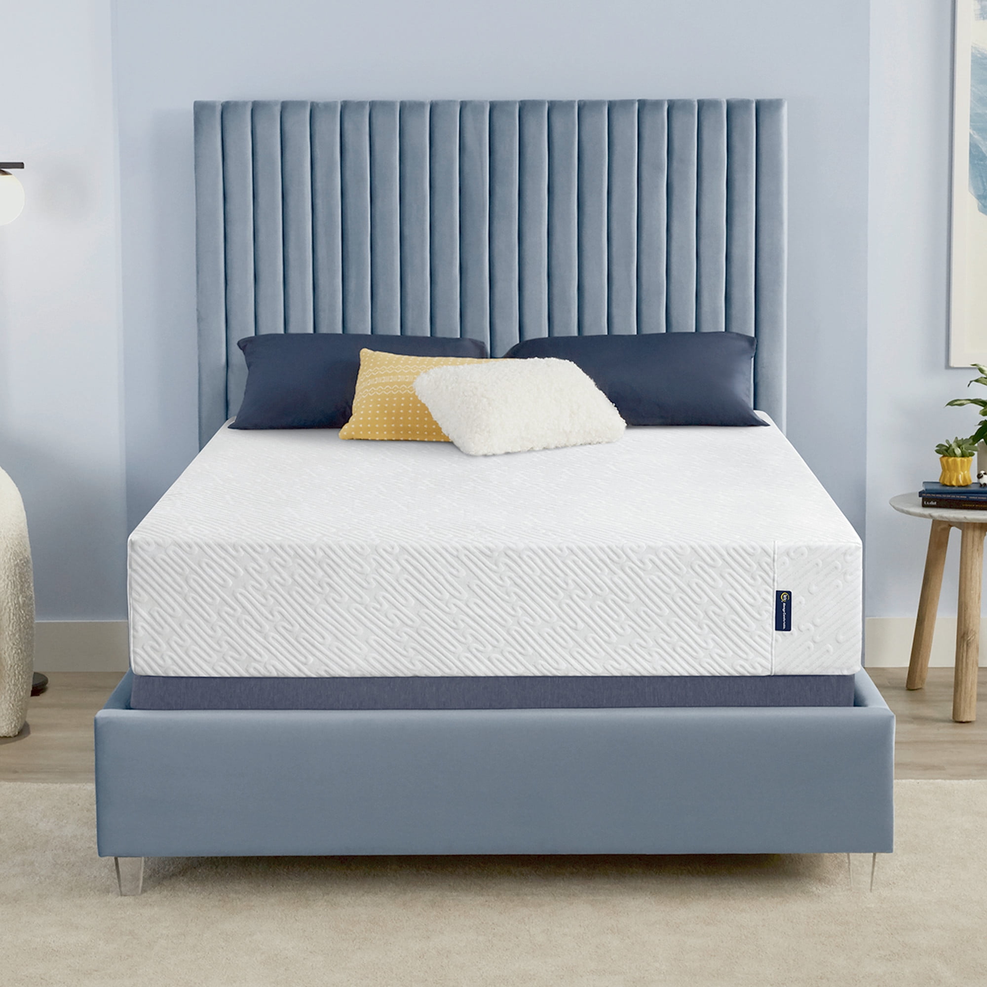 Serta sleeptogo 12 inch gel online memory foam luxury mattress stores