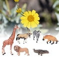 thumbnail image 4 of Figuras De Animales, Juego De Juguetes De Animales, Diseño Exquisito, Vívido Y Atractivo Para Fiestas Temáticas De Caza En La Jungla Para Niños Higoodz Otros, 4 of 8