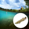 thumbnail image 4 of Lifelike Slow Sinking Fishing Lure Realistic Trout Shad Tackle, Slow Sinking Glide Bait with Tail Movement for Freshwater Saltwater Fishing, 1PC, 4 of 4