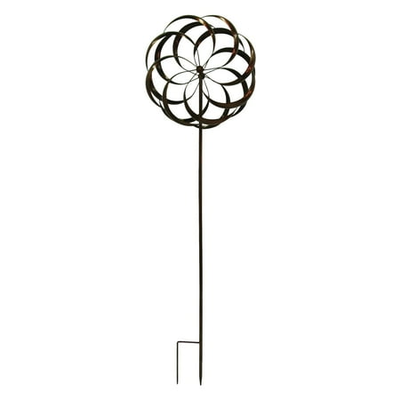 Large Copper Wind Spinner - Border Concepts 84 in. Copper Wind Spinner