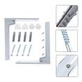 thumbnail image 1 of TABLZONE Retractable Microwave Oven Rack Carbon Steel Wear-resistant Holder for Home Appliance 1Pack, 1 of 8