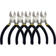 thumbnail image 1 of GFDYREE 5" Diagonal Cutters,5 Pack Wire Cutters,DIY Cutting Pliers,Spring Loaded Side Cutters, Wire Snips for Jewelry Making and Wire Cutting, 1 of 7