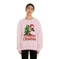 thumbnail image 3 of Cow Christmas Sweatshirt Funny Farm Cow Lover Sweater, 3 of 9