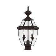 Livex Lighting Monterey 2 Light Outdoor Post Lantern