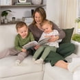 thumbnail image 4 of Pemberly Row Swivel Accent Chairs With Slipcovers Set of 2 in Ivory Basketweave, 4 of 7