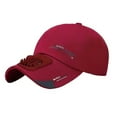thumbnail image 7 of Cap with fan Summer USB Charging Cooling Fan Baseball Cap Outdoor Golf Sunscreen 2 Speed Adjustable Peaked Hat Hiking cap fan, 7 of 7